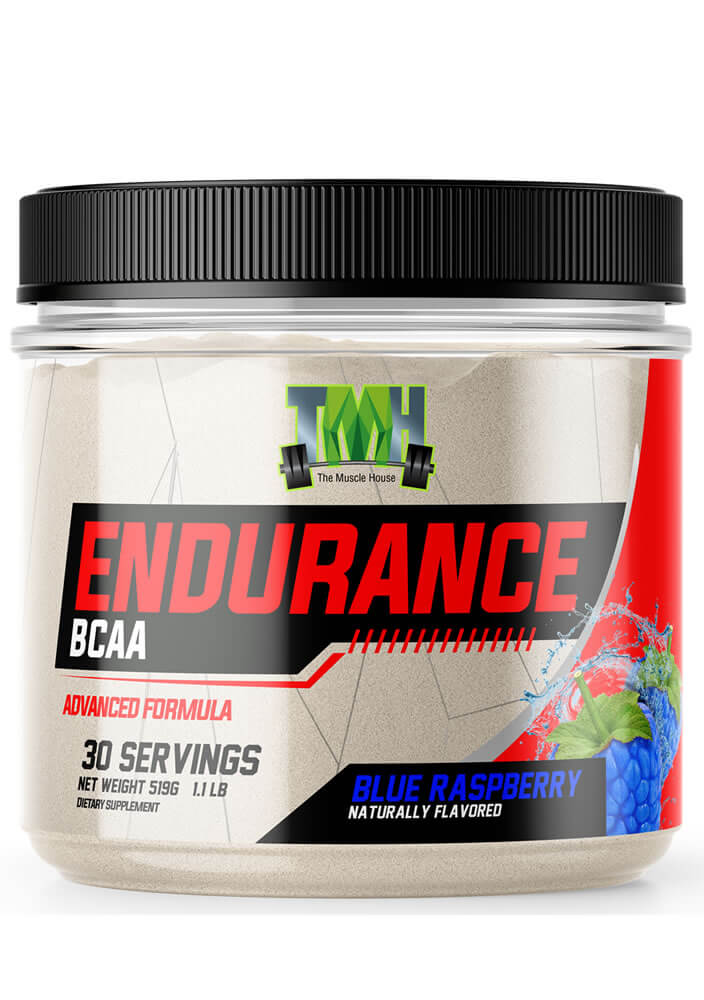 naturally flavored blue raspberry endurance BCAA with creatine
